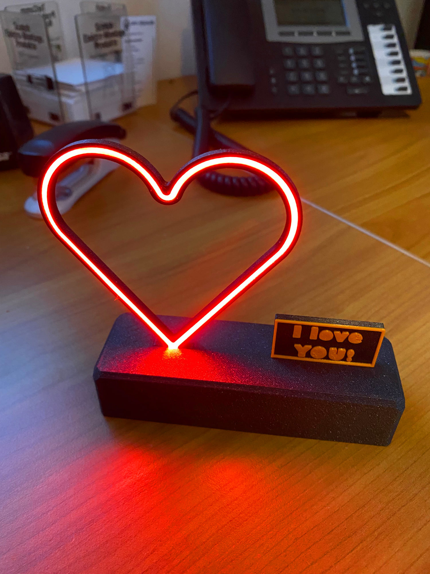 Valentins-SPECIAL: LED-Herz mit flexament® LED-Wire!