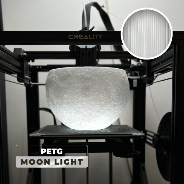 AzureFilm PETG Moon Light Weiß 1,75mm 1000g