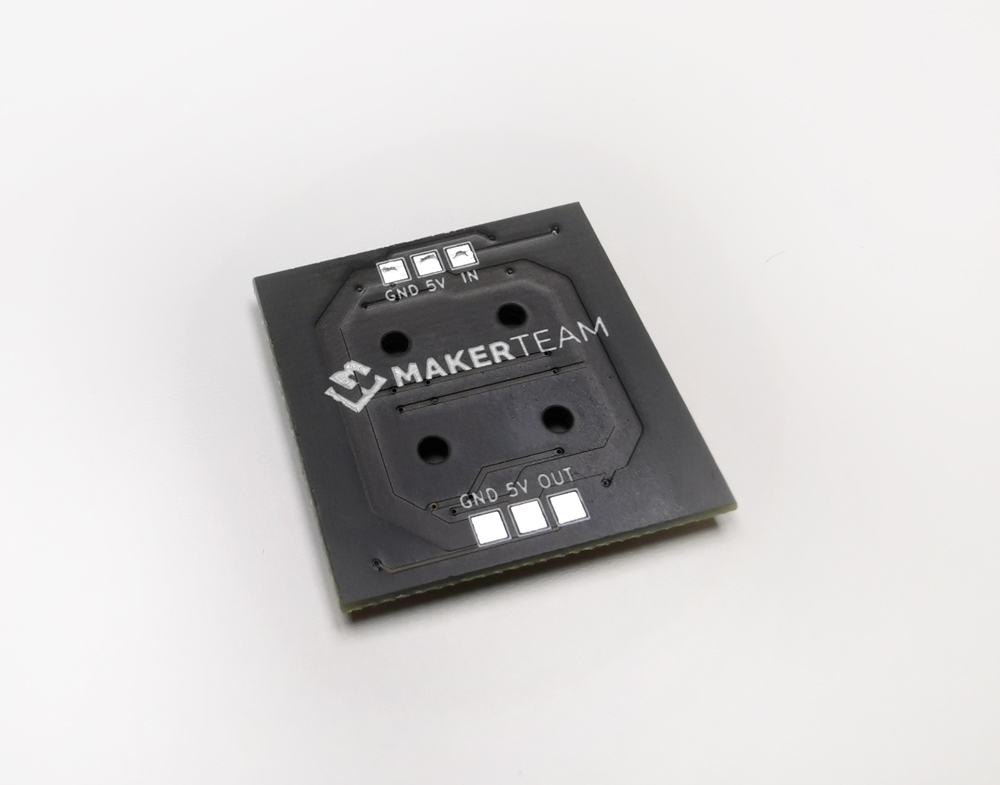 3x Smart RGB Matrix Platine 30x30mm mit 9x WS2812B LEDs