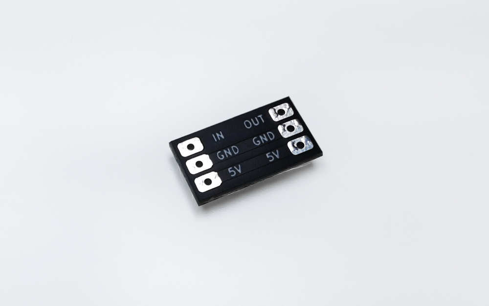 3x Smart RGB mini Platine 9x17 mm mit 1x WS2812B LED